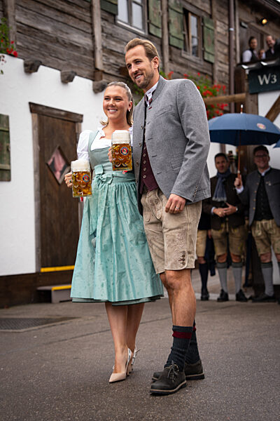 FC Bayern auf dem Oktoberfest 2025.