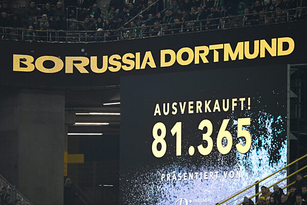 Fussball 1. Bundesliga [Bundesliga]/ Borussia Dortmund - Werder Bremen  3-0