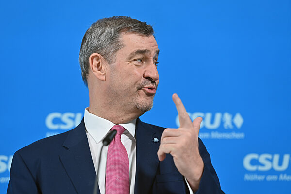 Pressestatement vor dem Transatlantischen Forum der CSU am 13.02.2026  in Muenchen