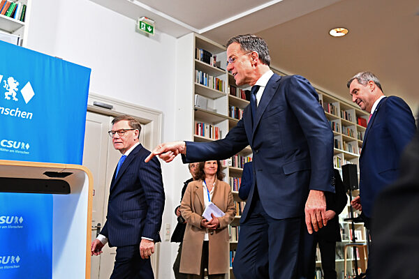 Pressestatement vor dem Transatlantischen Forum der CSU am 13.02.2026  in Muenchen