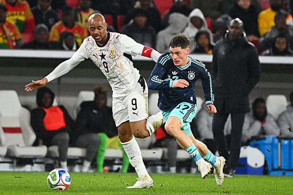 Fussball Laenderspiel Deutschland - Ghana 2-1