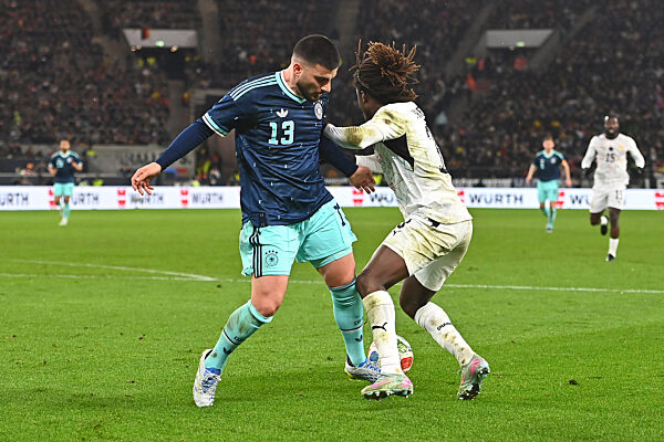 Fussball Laenderspiel Deutschland - Ghana 2-1