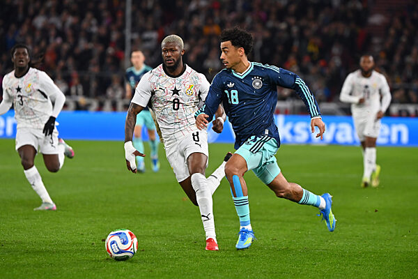 Fussball Laenderspiel Deutschland - Ghana 2-1