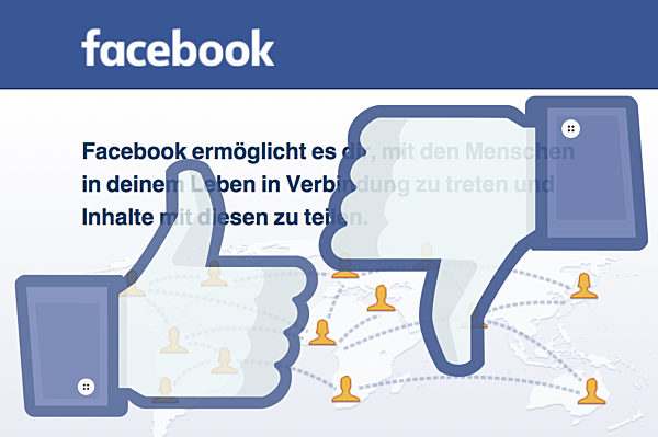 Neuerung: Facebook tueftelt an "Gefaellt-mir-nicht"-Button