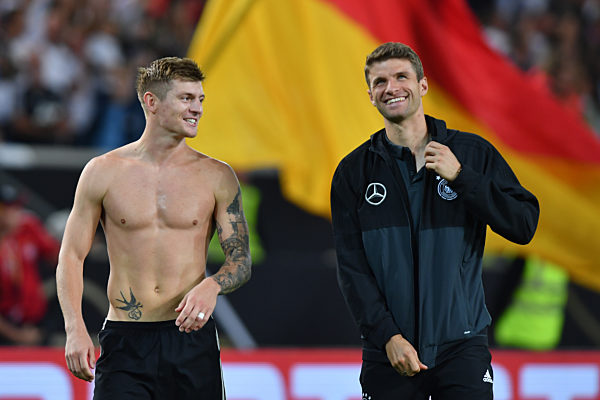 Fussball Laenderspiel/ WM-Quali/ Deutschland-Norwegen 6-0