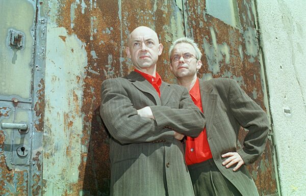 Gerd Knebel (li.) mit Hendrik
"Henni" Nachtsheim
Farbnegativ
06/99...