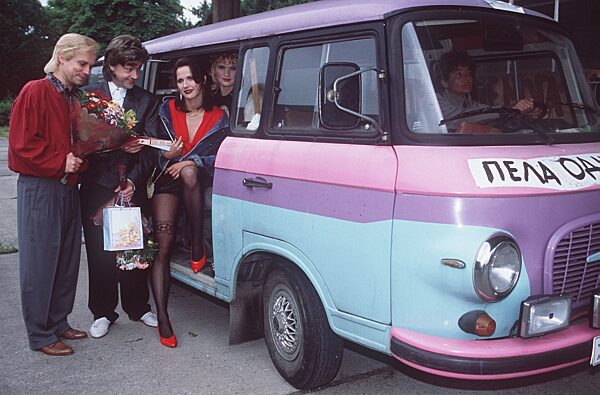 "Badesalz TV"/SAT.1 v.l.: Henni
  Nachtsheim, Gerd Knebel, Nadja
  Schwarz...