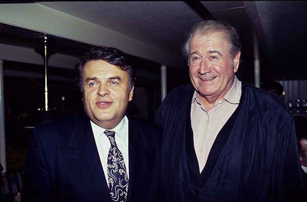 Hans-Joachim Kulenkampff (li.)
        mit Dr...