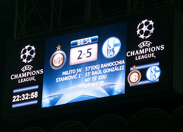 Champions League Inter Mailand - FC Schalke 04