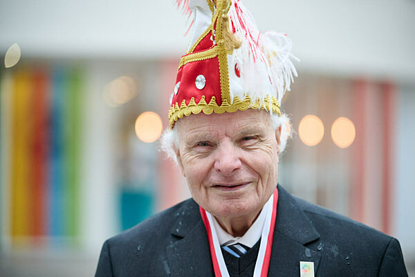 Karnevalist Helmut Scherer wird 90