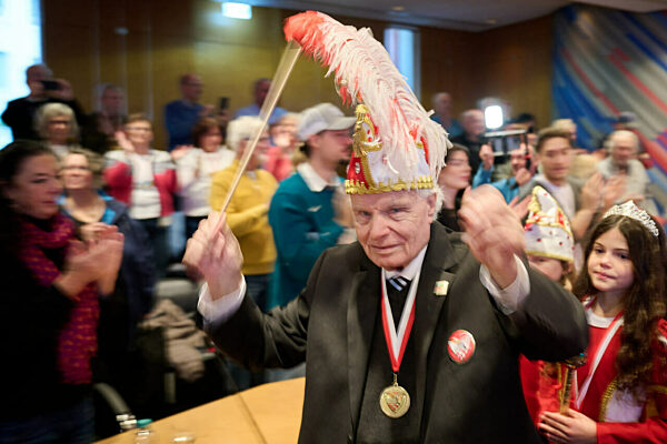 Karnevalist Helmut Scherer wird 90