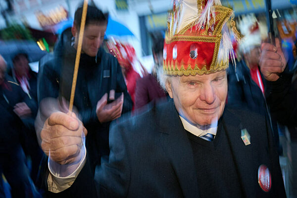 Karnevalist Helmut Scherer wird 90
