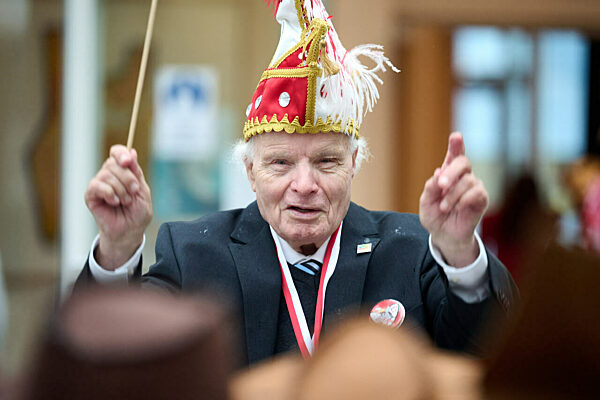 Karnevalist Helmut Scherer wird 90