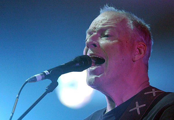 Der frühere Sänger und Gitarrist von Pink Floyd, David Gilmour...