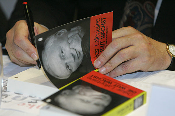 Der Fraktionsvorsitzende der Linken im Bundestag...