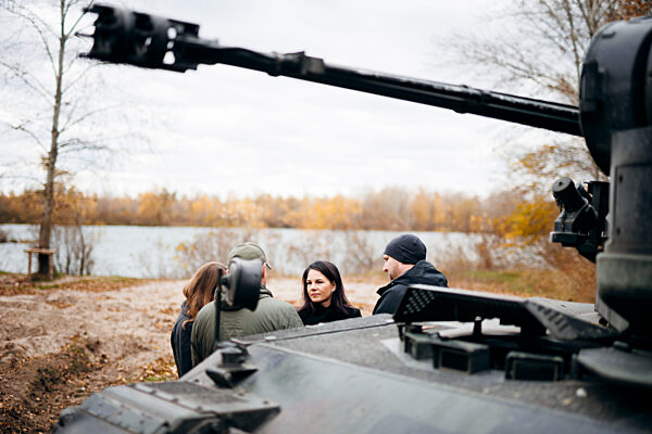 Annalena Baerbock Reist in der Ukraine