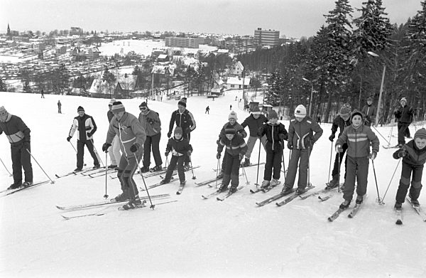 DDR - Wintersport in Schöneck