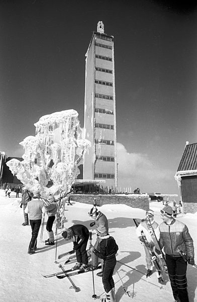 DDR - Fichtelberghaus bei Oberwiesenthal