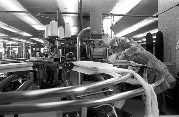 DDR - Strumpfkombinat Auerbach 1986