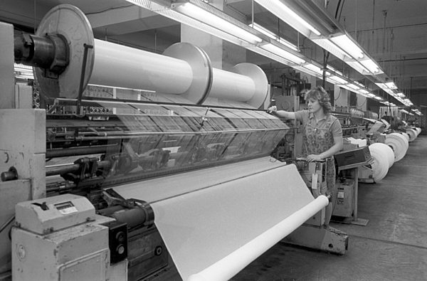 DDR - VEB Feinwäsche Limbach-Oberfrohna 1986