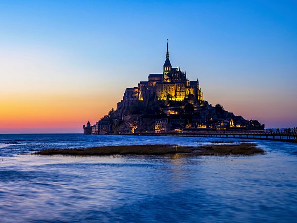 Mont Saint-Michel, Normandy, France, Europe