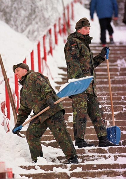 Skisprungschanze in Oberhof