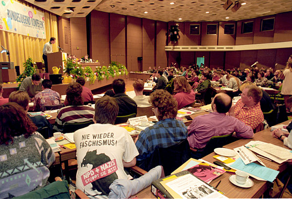 DGB-Bundesjugendkongreß (Archivfoto und Text 1993)
