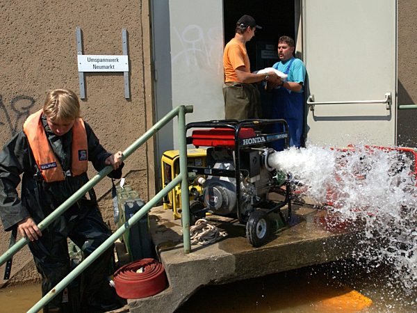 Hochwasser in Meißen