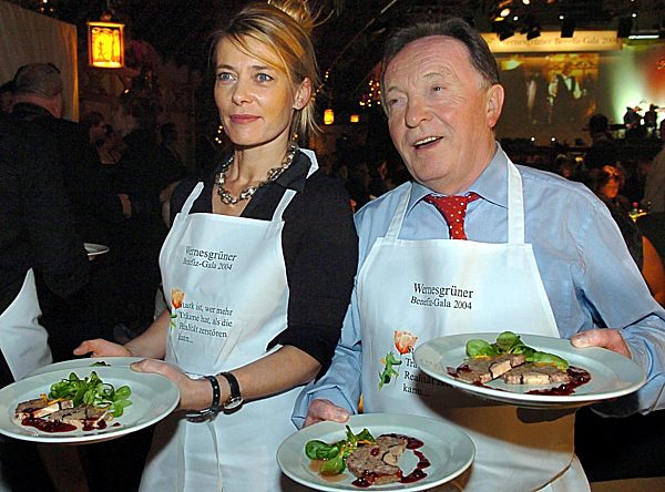 Promis kellnern für Kinder in Not - Rudnik und Sodann