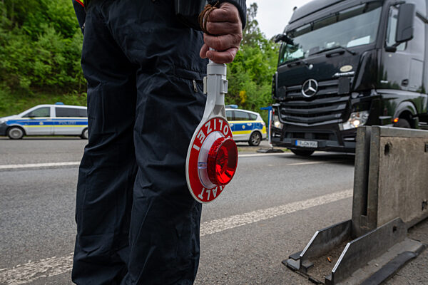 Ausweitung der Grenzkontrollen in Deutschland
