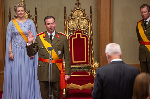 Thronwechsel in Luxemburg