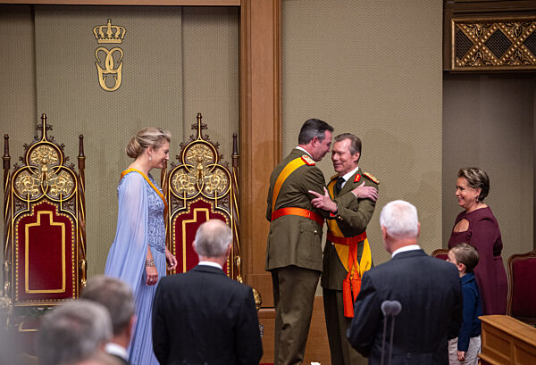 Thronwechsel in Luxemburg