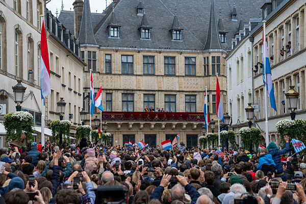 Thronwechsel in Luxemburg