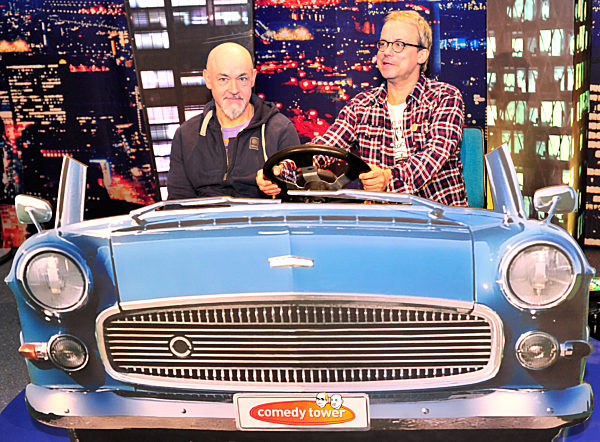 Comedy-Duo "Badesalz" stellt neue Sendung vor
