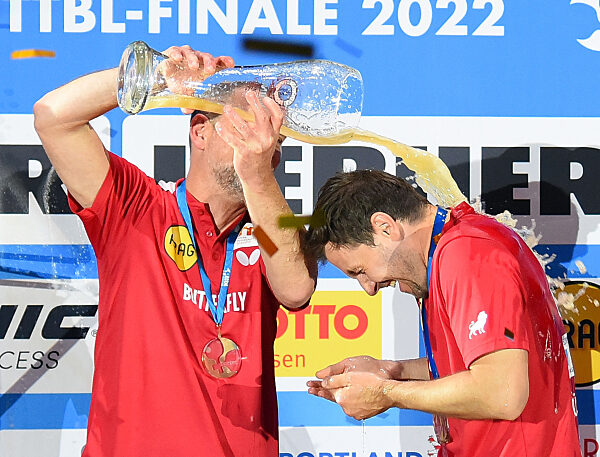 Tischtennis TTBL Bundesliga Finale, Borussia Düsseldorf - 1.FC Saarbrücken