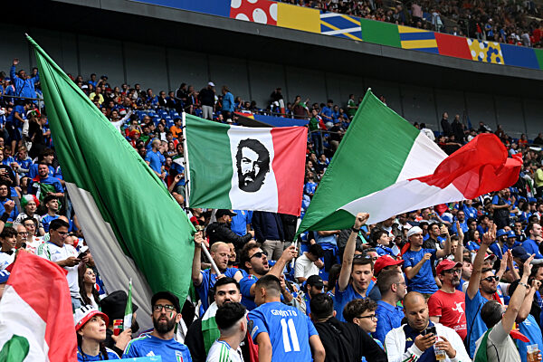 Fussball EM 2024, Spanien - Italien