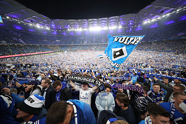 Fussball 2.Bundesliga, Hamburger SV - SSV Ulm 1846 Fußball