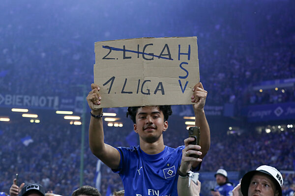 Fussball 2. Bundesliga, Hamburger SV - SSV Ulm 1846