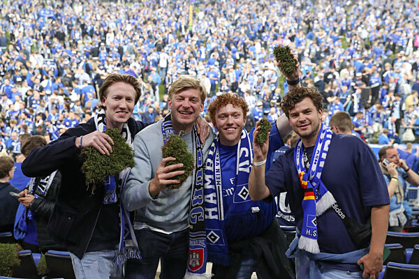 Fussball 2. Bundesliga, Hamburger SV - SSV Ulm 1846