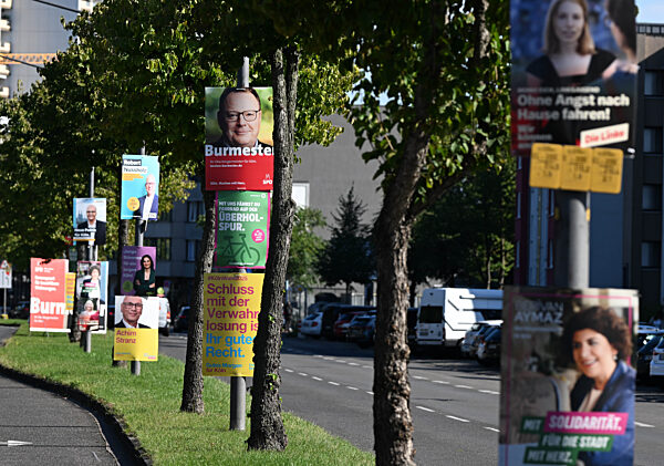 Kommunalwahlen in Köln, Bürgermeisterwahl , Wahlen , Plakate, Wahlplakate
