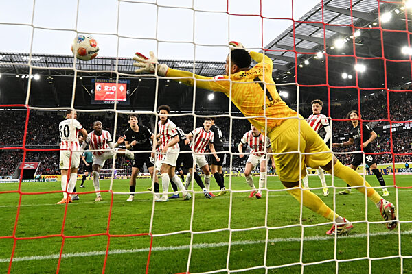 Fussball 1.Bundesliga, SC Freiburg - Borussia Moenchengladbach