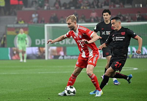 Fussball DFB Pokal 1/2 Finale, Bayer 04 Leverkusen - FC Bayern München