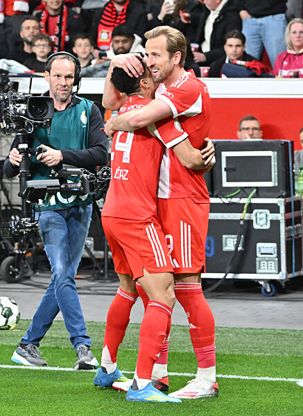 Fussball DFB Pokal 1/2 Finale, Bayer 04 Leverkusen - FC Bayern München