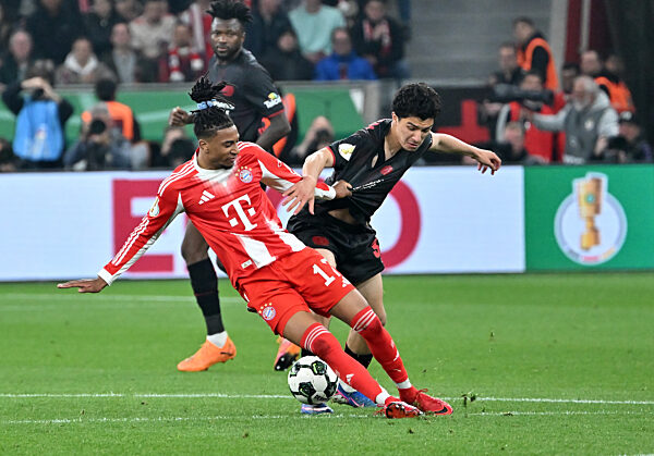 Fussball DFB Pokal 1/2 Finale, Bayer 04 Leverkusen - FC Bayern München
