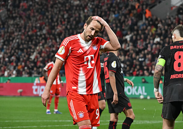 Fussball DFB Pokal 1/2 Finale, Bayer 04 Leverkusen - FC Bayern München