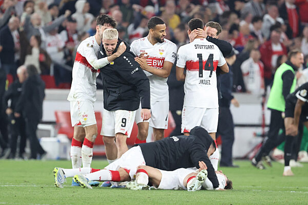 Fussball DFB Pokal 1/2 Finale, VfB Stuttgart - SC Freiburg