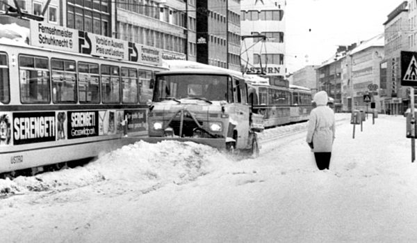 Schneechaos in Norddeutschland Silvester 1978