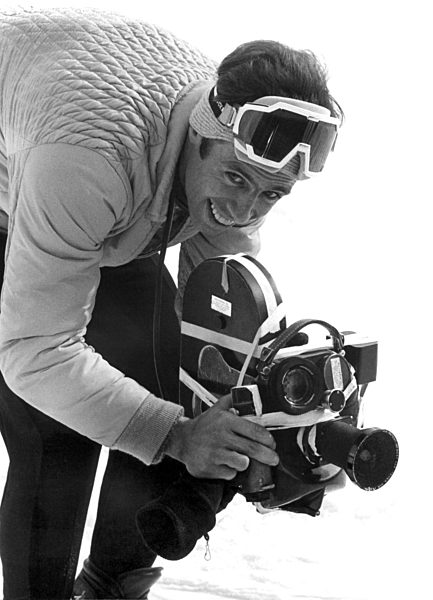 Willy Bogner an der Kamera