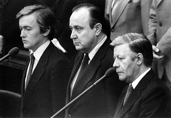 Schleyer-Entführung - Gedenkminute im Bundestag