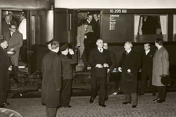 Deutsch-französischer Gipfel 1958 in Bad Kreuznach